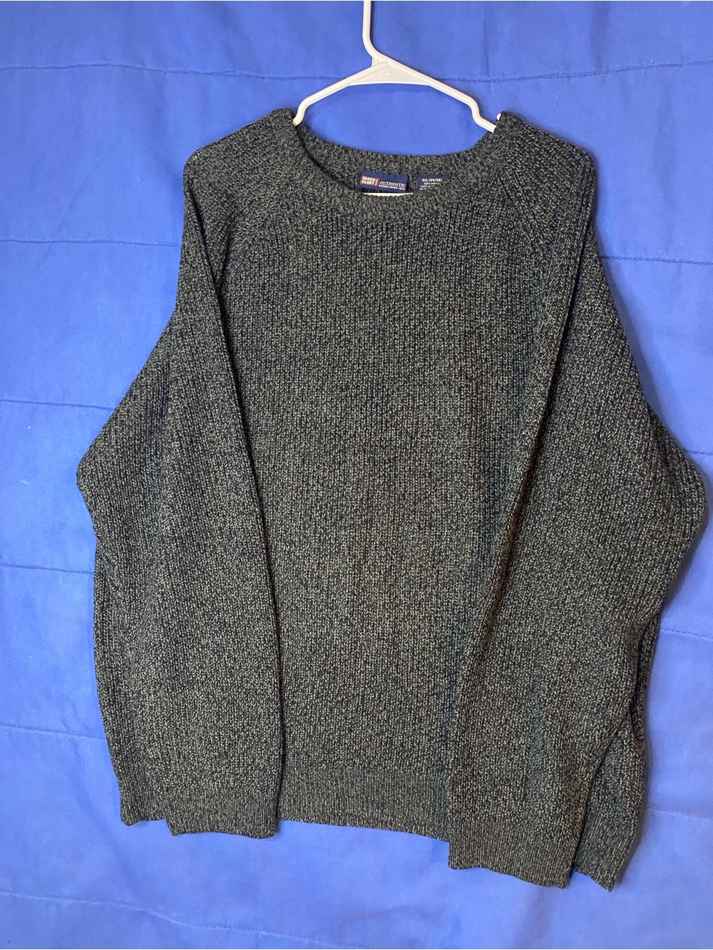 Faded Glory Men's Crewneck Sweater in Charcoal Heather